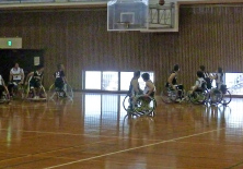 車いすバスケットボール教室