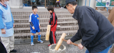 餅つき