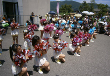 キッズエアロ踊り