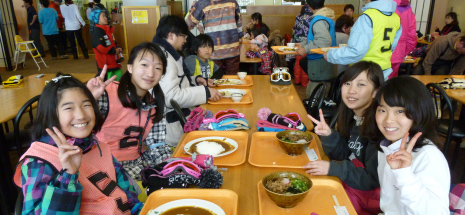 親子スキー教室
